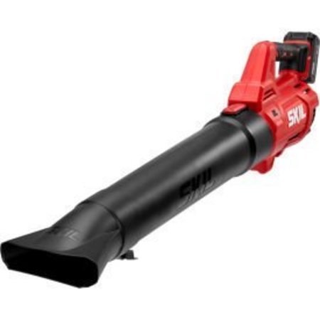 CHERVON NORTH AMERICA Skil BL4714B-10 PWR CORE 20„¢ Brushless 400 CFM Leaf Blower With 4.0Ah Battery & Charger BL4714B-10